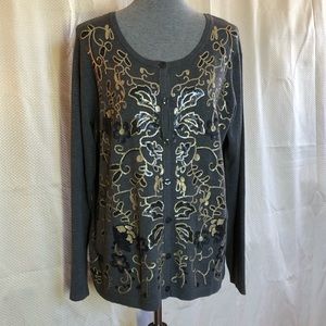 Beautifully Detailed Cardigan by Joan Rivers